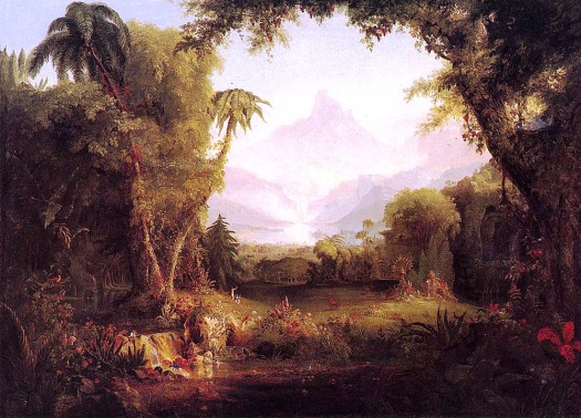 The Garden of Eden (1828 painting by Thomas Cole)